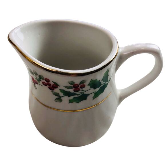 NIB Everyday Gibson Holiday Gold Table Top Set Salt Pepper Creamer Sugar - Picture 13 of 16